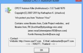 CPE17 Autorun Killer